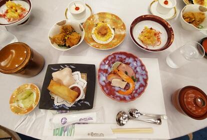 夕食の一例