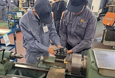 金属加工体験