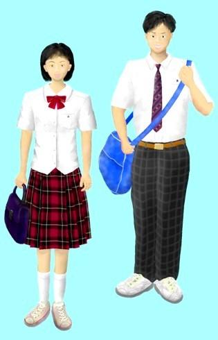 制服 大阪府立勝山高等学校