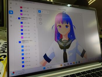 メタバース用アバターのデザインを始めました。(課題研究)