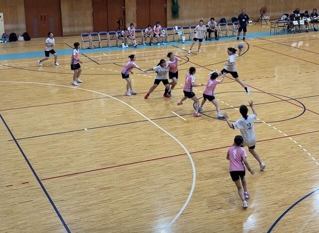 ハンドボール部(女子チーム)秋季大会 準々決勝進出 ベスト8