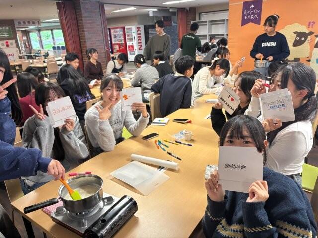 10月16日 2年 修学旅行3日目（午後 生キャラメル作り）