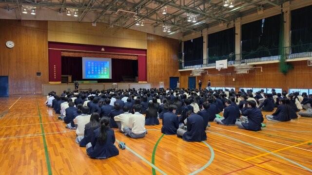 4月30日 1年生対象「SNSの使い方講演会」