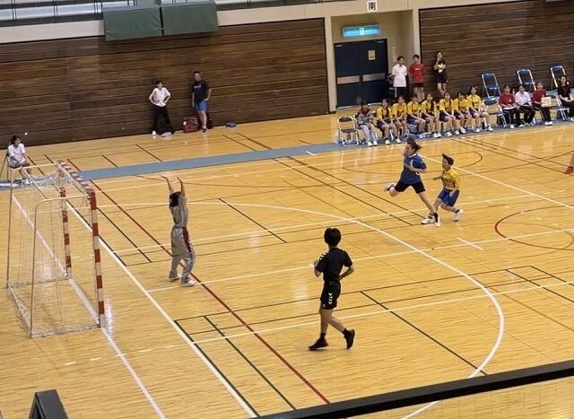 ハンドボール部(女子チーム)秋季大会 VS豊中高校 2回戦進出