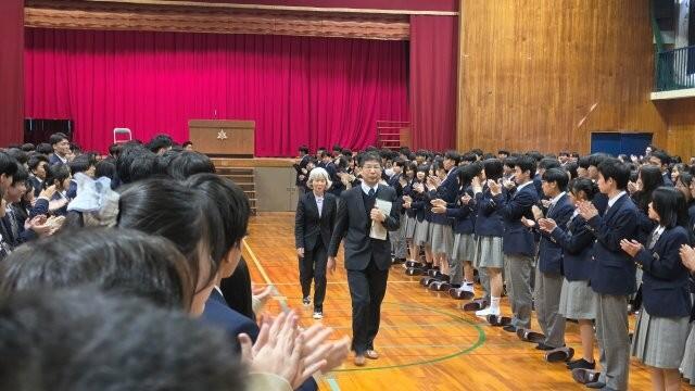 4月9日 離任式・対面式