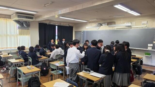 4月16日 本日のHRの様子