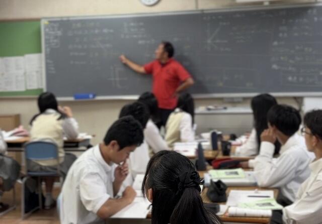 授業見学 2年 「数学Ⅱ」