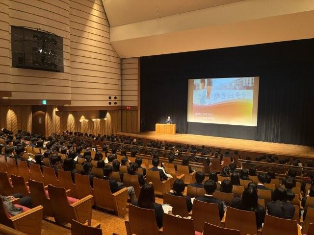 1月29日 1年 進路講演会