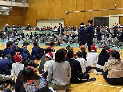 TOMISUI(吹奏楽部) 「IZUTOMI DAY(交流及び共同学習)」 和泉支援学校に訪問