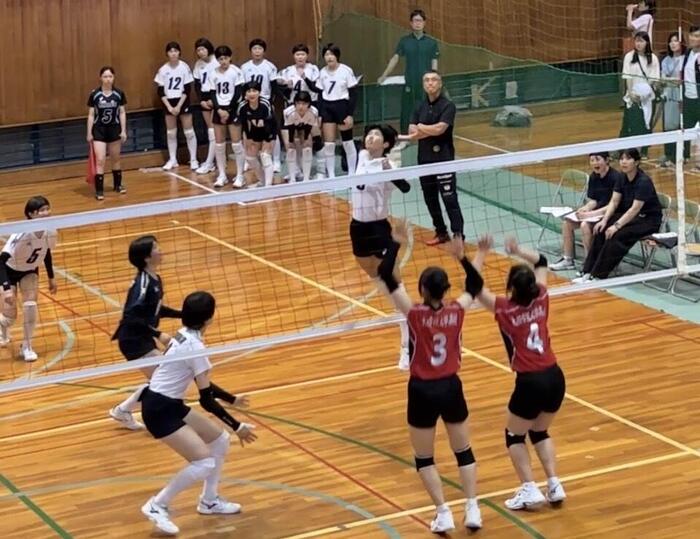 女子バレーボール部 春季大会（2次予選）4回戦進出