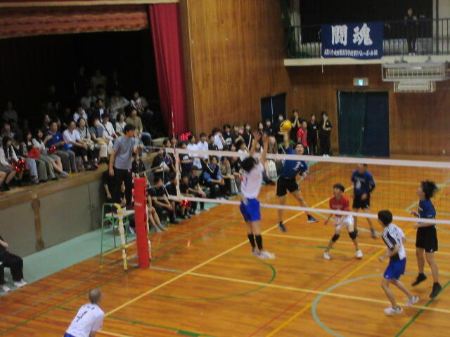 男子バレーボール春季大会(2次予選) 健闘