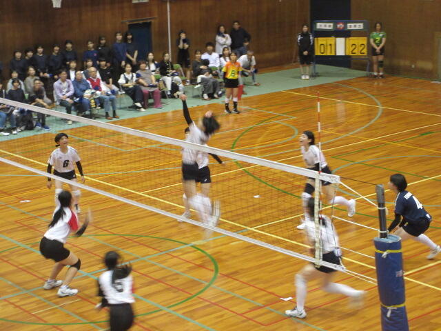 女子バレーボール部 春季大会(2次予選)4回戦進出