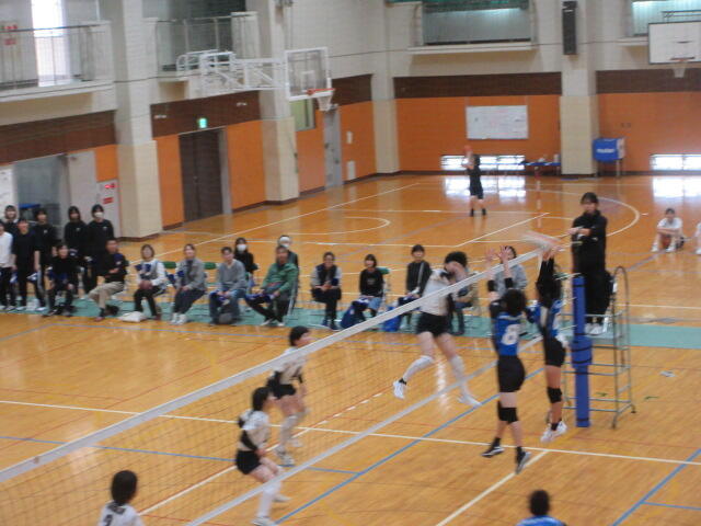女子バレーボール部 新人大会(一次予選)部別大会