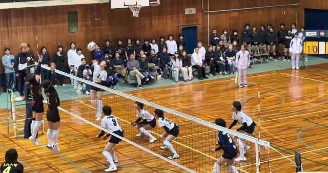 女子バレーボール部 堺市種目別大会 準優勝