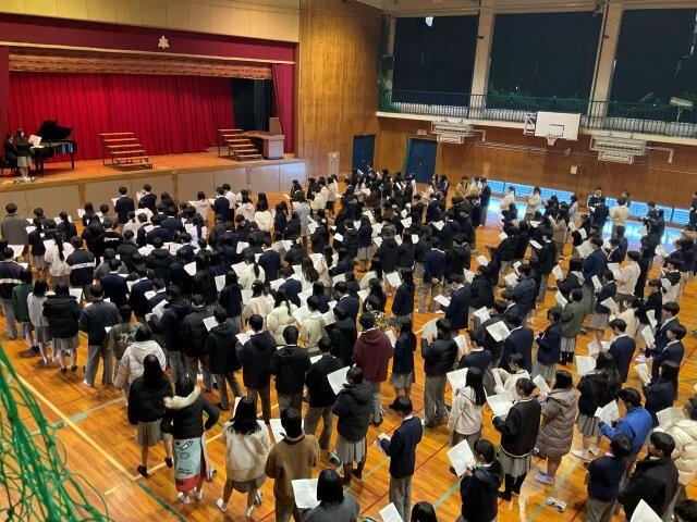 1月30日 3年 最後の授業日