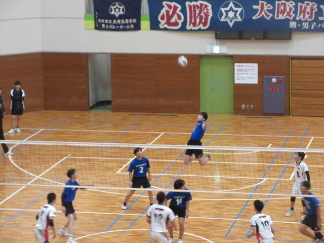 男子バレーボール部 第58回公立高校大会 準々決勝 健闘