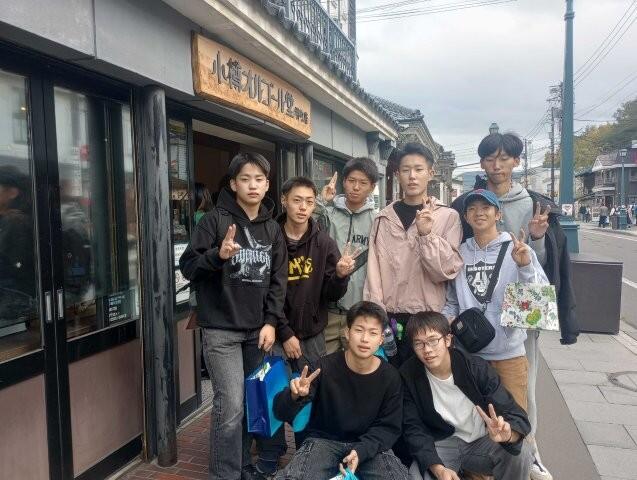 10月17日2年修学旅行4日目(小樽市内自主研修②)