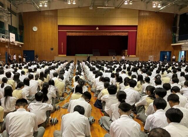 10月3日 全校集会