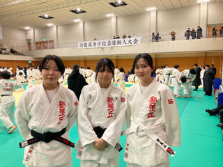 柔道部(女子チーム)第66回近畿高等学校柔道新人大会 健闘