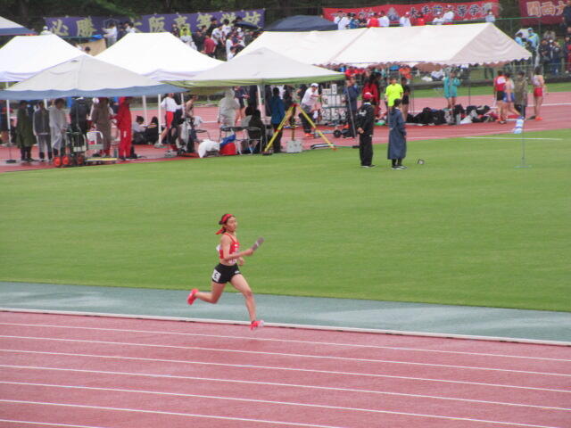 陸上部 第78回大阪高等学校陸上競技対校選手権大会 女子400m×4リレー 健闘