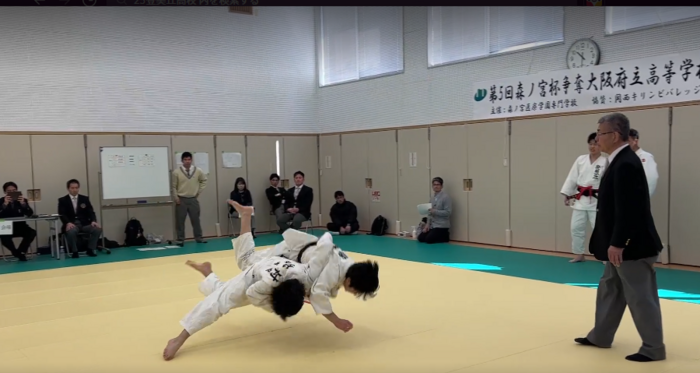 柔道部 大阪公立高校大会 団体準優勝 個人戦3位
