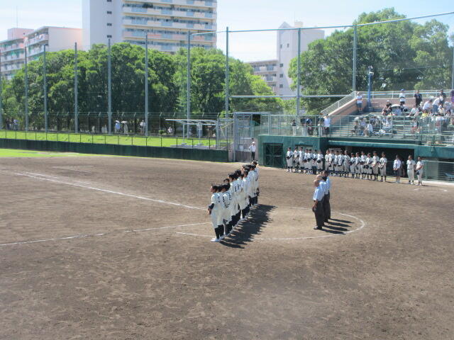 硬式野球部 全国高校野球選手権大阪大会 2回戦進出