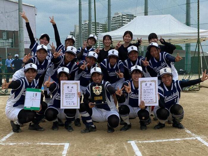 ソフトボール部 堺市種目別大会女子の部 準優勝