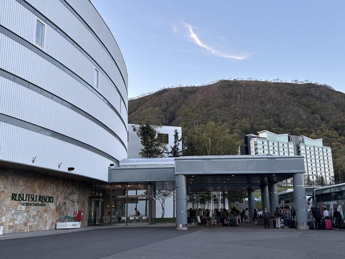 10月15日 2年修学旅行(ルスツリゾートホテル到着)