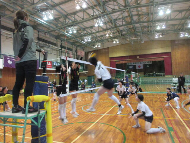 女子バレーボール部 堺種目別大会 準優勝
