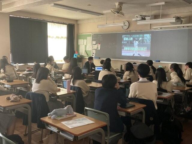 11月17日 3年 登美丘PR 発表