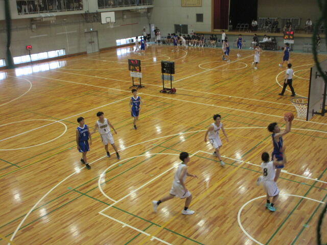 男子バスケットボール部 第77回 大阪高等学校バスケットボール選手権大会(ウィンターカップ予選) 2回戦進出