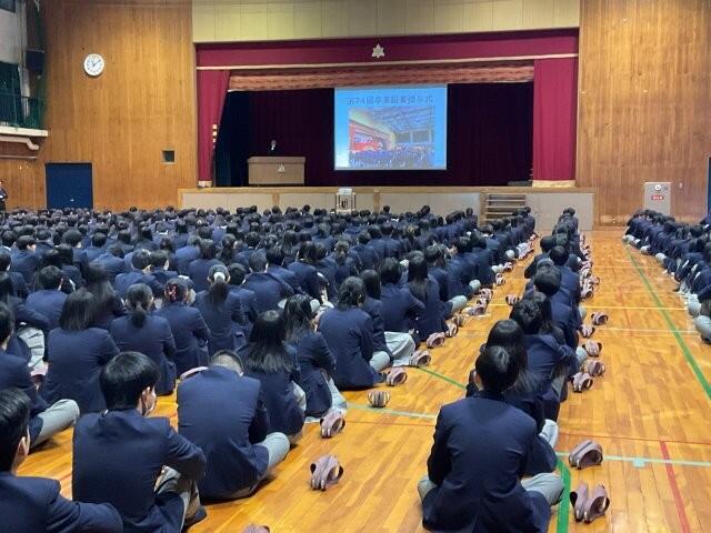 3月16日 修了式