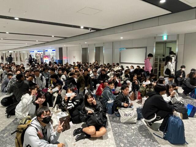 10月17日 2年 修学旅行4日目（新千歳空港）