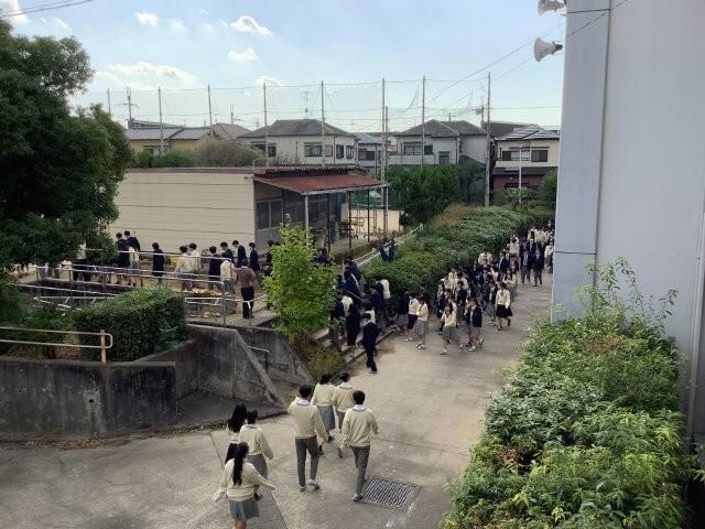 11月6日 防災避難訓練(火災)