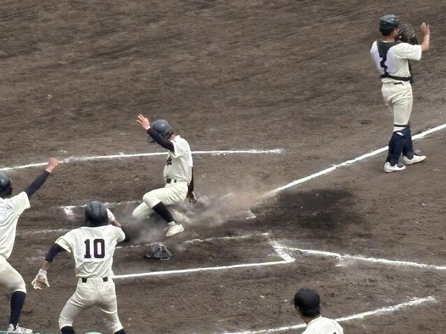 硬式野球部 春季大会 逆転勝利 3回戦進出