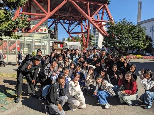 10月14日 2年 修学旅行1日目（札幌市内観光）