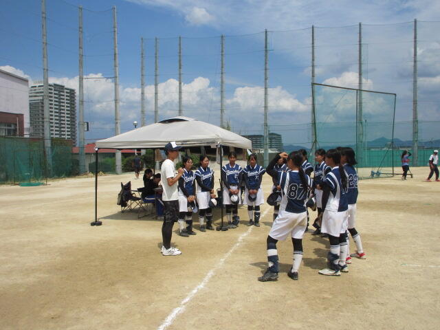 ソフトボール部 練習試合 VS 生野・河南、狭山・堺上・伯太