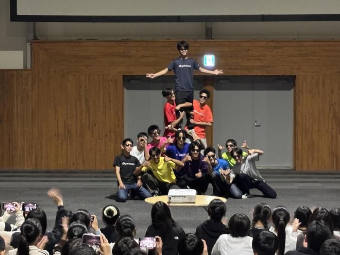 10月16日 2年修学旅行3日目(全体レク有志ステージ)