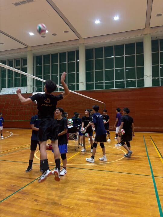 男子バレーボール部 夏季合宿 京都府宮津市
