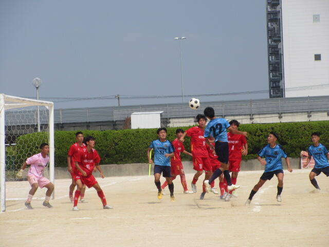 サッカー部 大阪高校総合体育大会 2回戦