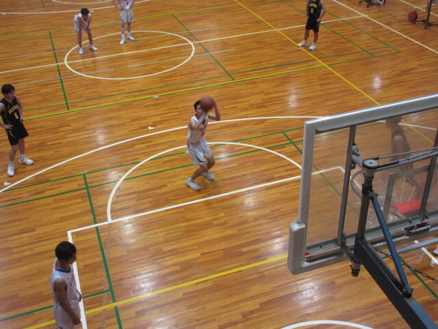 男子バスケットボール部 第73回 大阪高等学校バスケットボール新人大会南地区3回戦