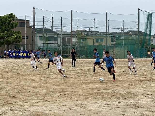 サッカー部 大阪高校総合体育大会 2回戦 健闘