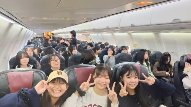 10月14日 2年 修学旅行1日目(伊丹空港)