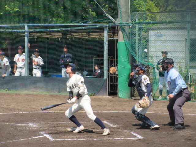 硬式野球部 春季近畿地区高校野球大阪予選 3回戦 健闘