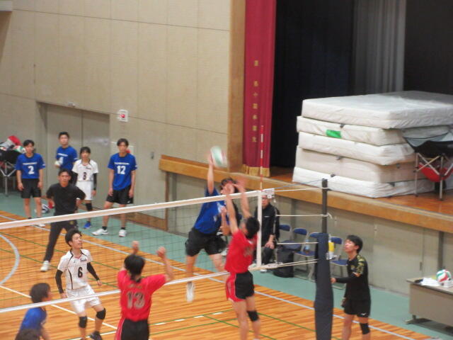 男子バレーボール部 春季大会(2次予選)健闘