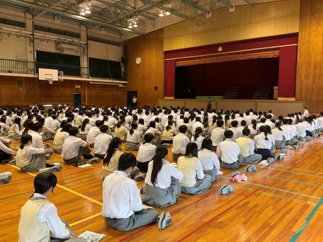 10月10日 2年修学旅行結団式