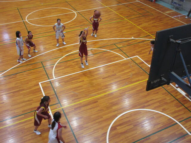 女子バスケットボール部 大阪公立校大会 南地区2次リーグ