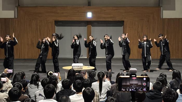 10月16日 2年修学旅行3日目(全体レク・ダンス部)