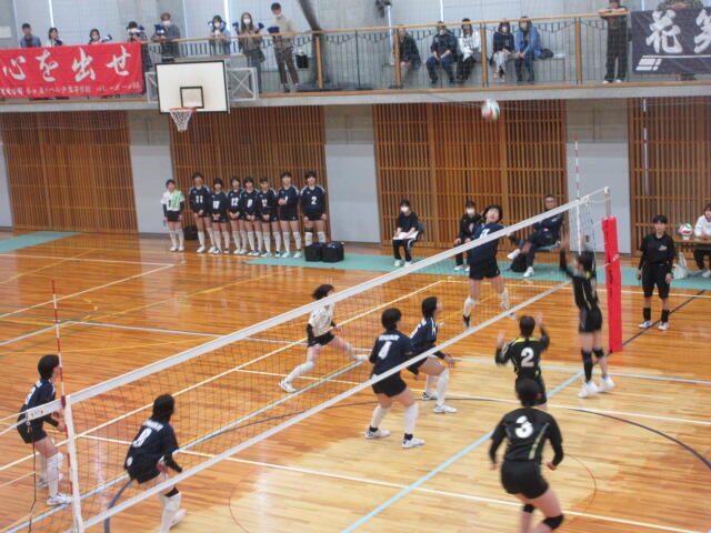 女子バレーボール部 春季大会(一次予選・部別)