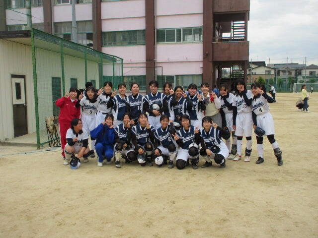 女子ソフトボール部 インターハイ予選 健闘